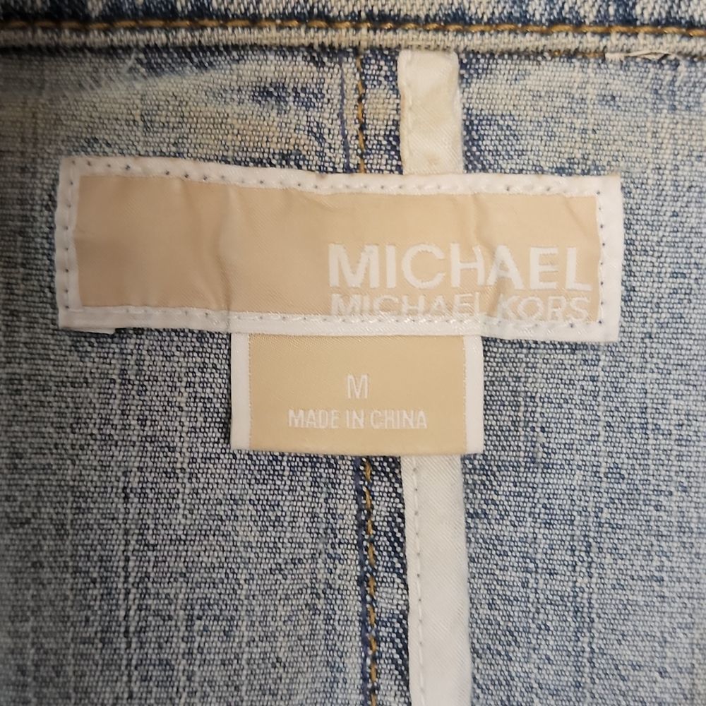 Michael Kors denim vest - Picture 7 of 9